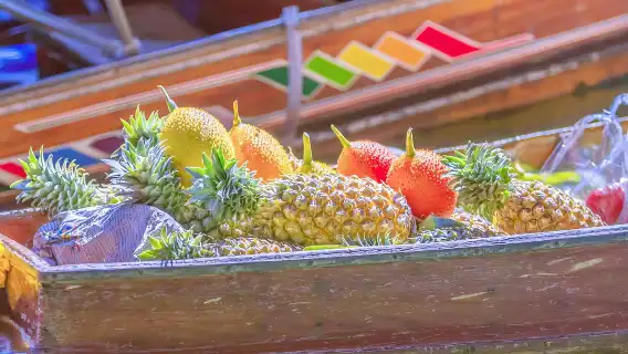 【特價優惠|【贈送飲品】丹嫩沙多水上集市+美功鐵道市場一日遊