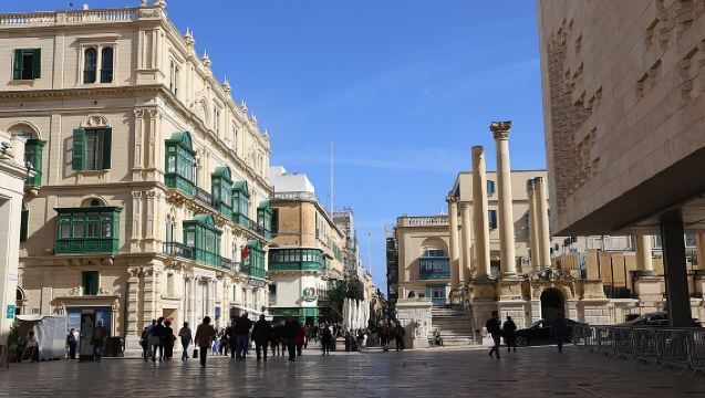 De Valletta Wandeltour met Straatvoedsel en Cultuur