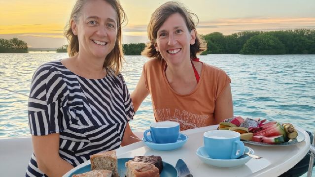 Visite privée au lever du soleil avec petit déjeuner à bord