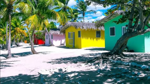 La Romana: Excursión de un día a la Isla Catalina con almuerzo y bebidas