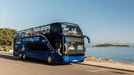 Alcudia: ALCUDIA City TOUR Open Top Bus, open-top bus tour