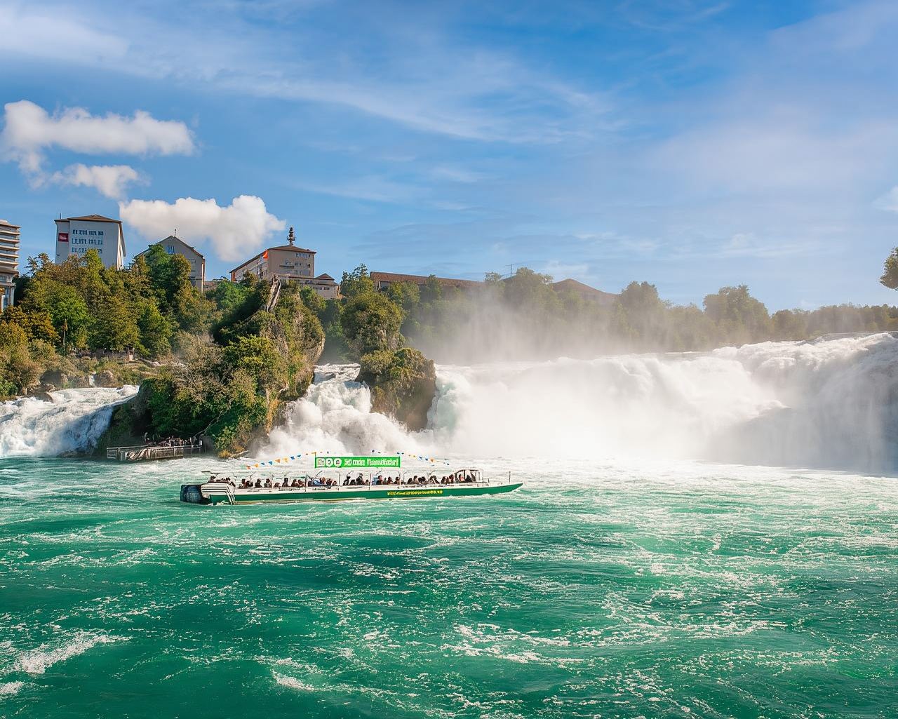 Neuhausen am Rheinfall: tour en barco por las cataratas del Rin