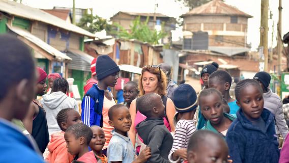 Ein Besuch in KIBERA, der Schokoladenstadt.