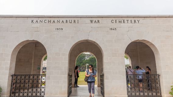 From Bangkok: Elephant Sanctuary and Kanchanaburi Tour