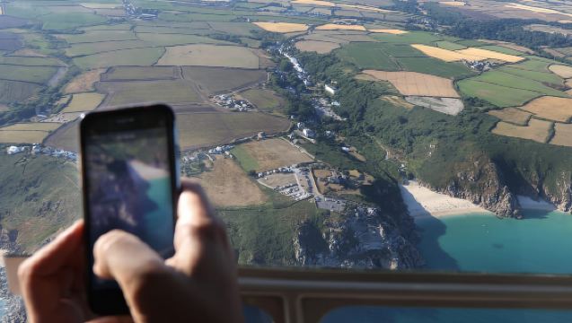 Vuelo de placer en helicóptero por Cornualles