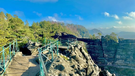 Чешская Республика Швейцарский национальный парк Богемия / Парк Саксонская Швейцария / Дополнительный поход / Нарния