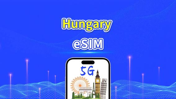 eSIM Hungary | 5G/4G | Pakej data harian/jumlah | 1-30 hari | Penagihan 24 jam | kod QR