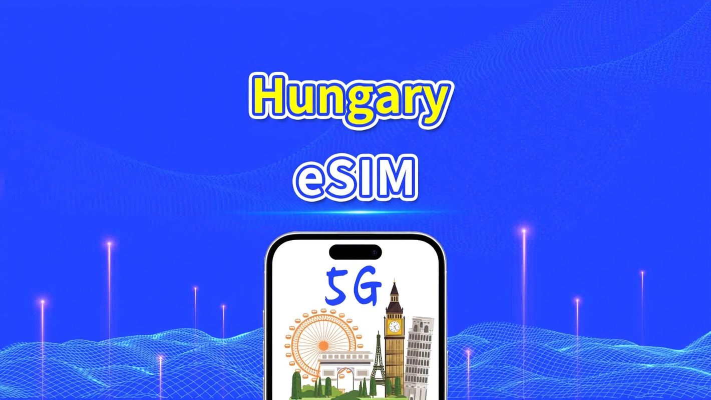 Hungary eSIM | 5G/4G | Daily/Total Data Package | 1-30 days | 24-Hour Billing | QR code