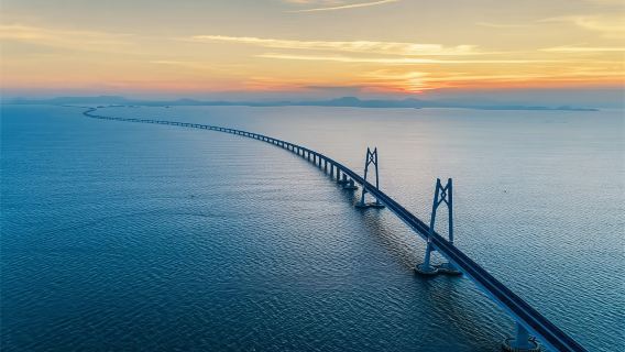 坐車上港珠澳大橋+珠海大劇院+漁女一日遊【私家小團上門接送】