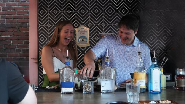 Sip History in The Sun Cabana Covered Cocktail Class