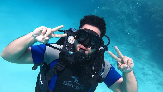 Intro Diving 2 Stops For Beginners with Pick-up and Lunch - Hurghada