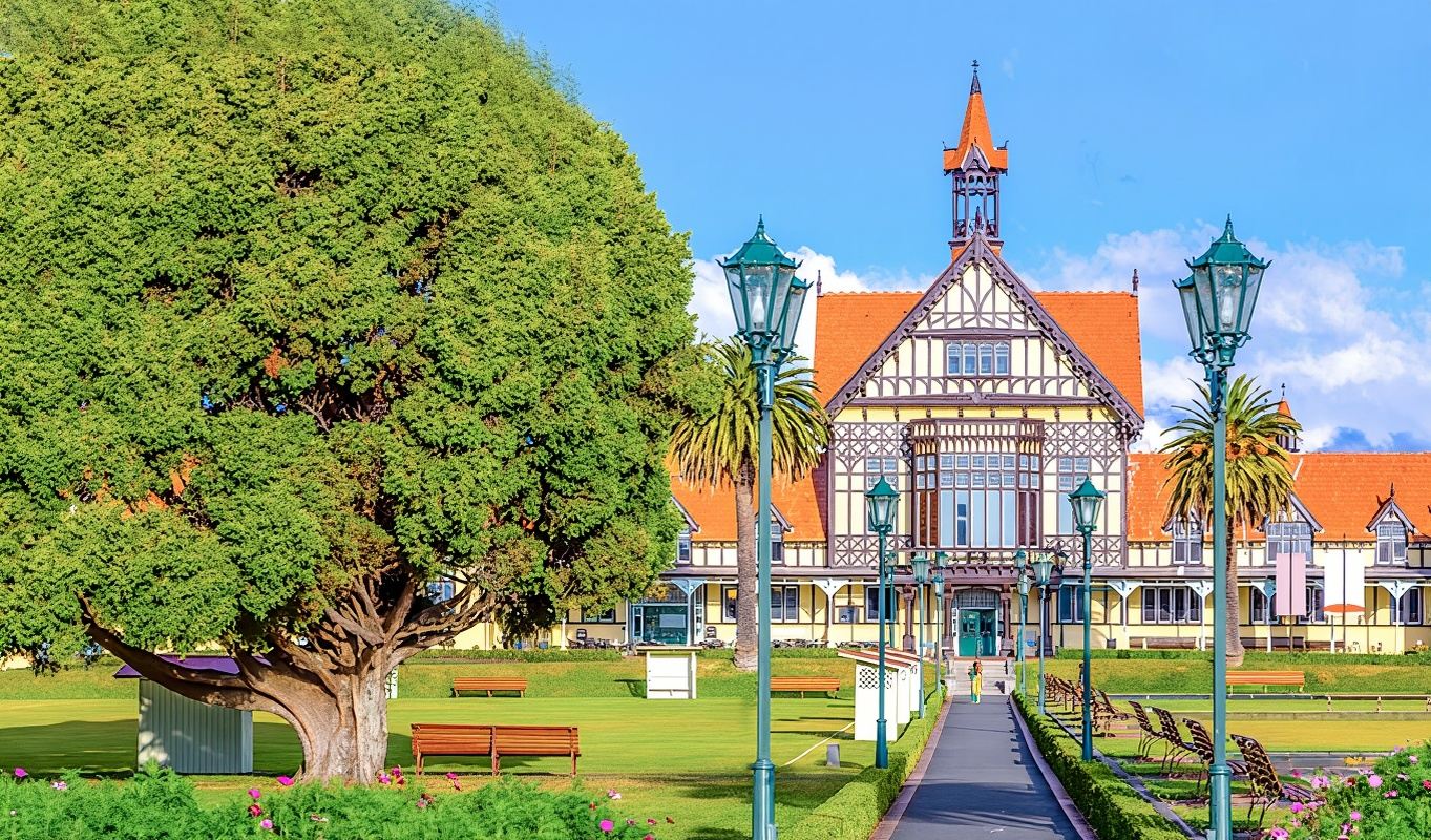 紐西蘭奧克蘭霍比特村+羅託魯阿湖一日遊 魔戒拍攝地