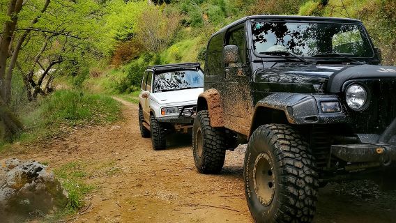 Off road experience from the mountain to the sea