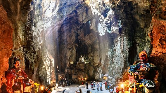 MARBLE MOUNTAINS - MONKEY MOUNTAIN – AM PHU CAVE MORNING TOUR