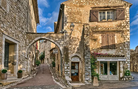 全日遊中世紀村莊格拉斯、古爾東、圖雷特及聖保羅