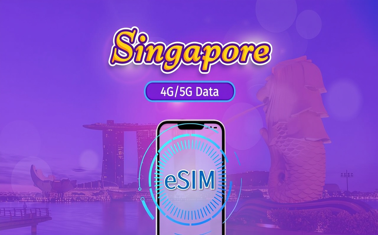 [ทดสอบเฉพาะโรงแรม] eSIM สิงคโปร์|รหัส QR