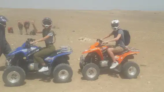 Quad Biking & camel ride Agafay desert with Lunch or dinner