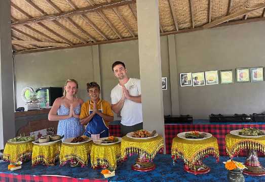 Bali Cooking Class with Rice Paddies & Traditional Market Tour | Ubud Cooking Class