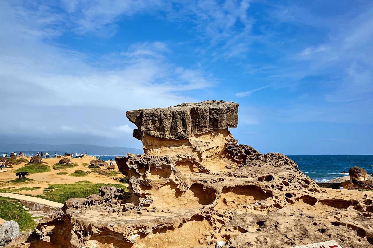 Von Taipeh: Geführter Tagesausflug nach Shifen, Jiufen und Yehliu