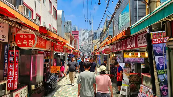 釜山：海雲台100分鐘健行之旅