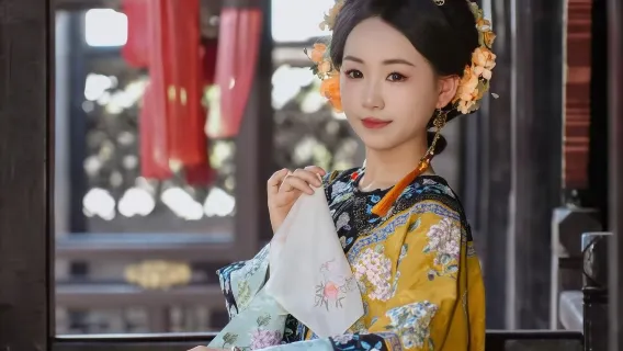 Jinzhong Pingyao Ancient City travel photo shoot at Jinyao ancient-style photography studio (multi-dynasty outfits optional + classical makeup and styling)