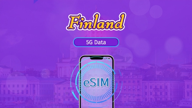 Finland | 5G/4G eSIM | Total Package | 24H Billing | 7-30 days | QR code