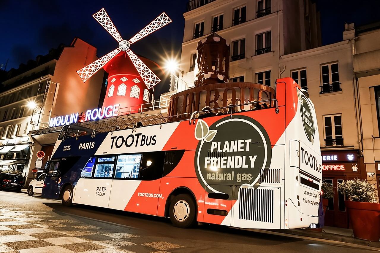 Paris by Night Tootbus Tour