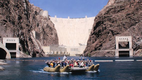 Lawatan Bas Separuh Hari Rakit Empangan Hoover Terapung dari Las Vegas