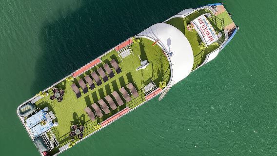 1-day tour to Ha Long Bay + Surprise Cave + Paradise Island|Titop Island from Hanoi, Vietnam