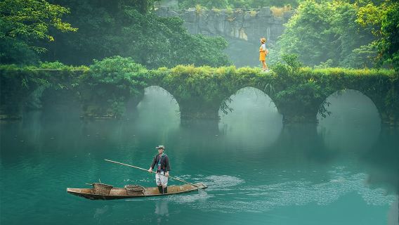 貴州荔波小七孔景區一日遊【優質導遊深度遊@純玩品質不進店】