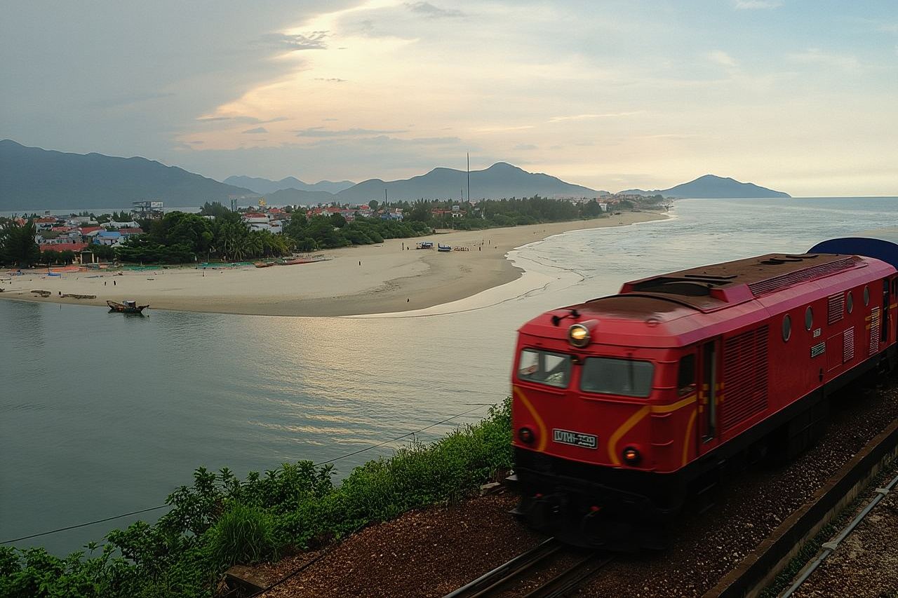 การเดินทางส่วนตัวจากฮอยอันหรือดานังไปเว้ด้วยมอเตอร์ไซค์ผ่านด่านไห่เวิน