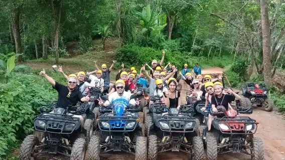 普吉島山頂大佛越野四驅車ATV 全地形越野車 大象營地【椰皮旅行】