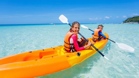 【バンコク・パタヤ出発】コサメサンシュノーケリング&カヤックアドベンチャー