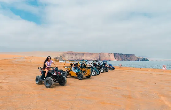 搭乘迷你越野車遊覽帕拉卡斯國家保護區