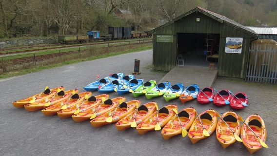Llanberis: Llyn Padarn Kayak Rental with Equipment