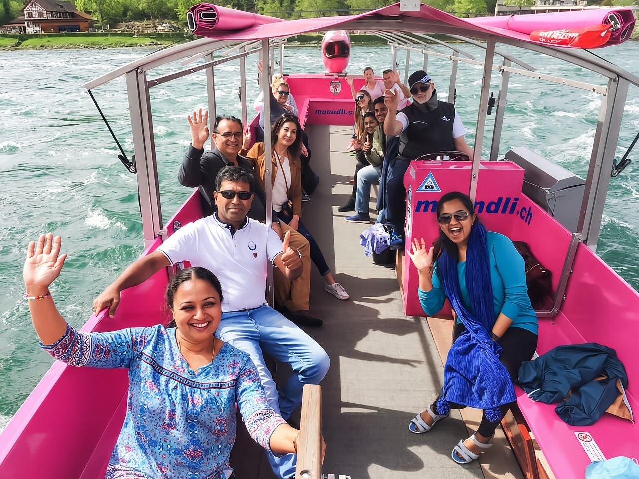 From Zurich: Rhine Falls Coach Tour with Entry Tickets