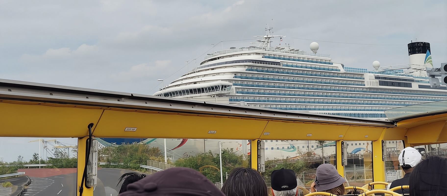 Okinawa: Double-Decker Open Top Bus Tour to American Village