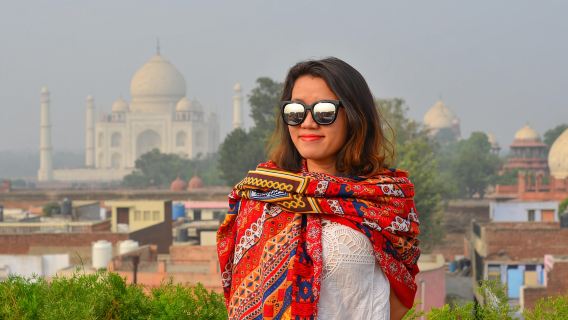 Agra: Taj Mahal Sonnenaufgang & Agra Fort Tour ohne Anstehen