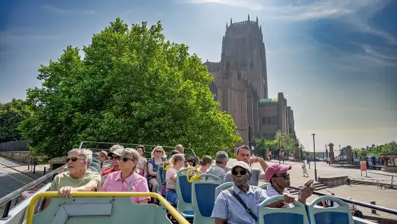 Liverpool: River Cruise and Hop-On Hop-Off Bus Tour