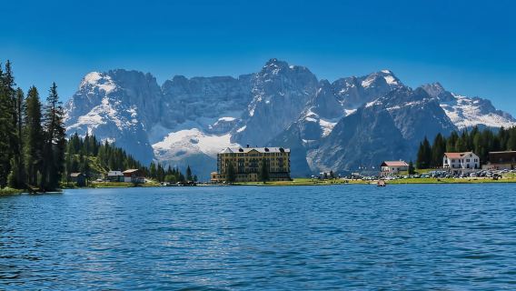 Italy Venice departing Dolomite Mountains 1-day tour (guide + small group + ski town)
