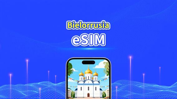 eSIM Bielorrusia | 4G | Paquete de Datos Diario/Total | 1–30 días | Facturación 24 Horas | Código QR