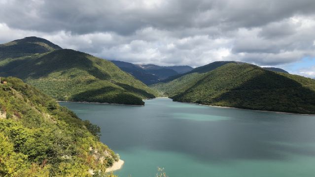 Private Charter Day Trip to Zhinvali Reservoir + Gudauri Ski Resort + Ananuri Fortress Complex