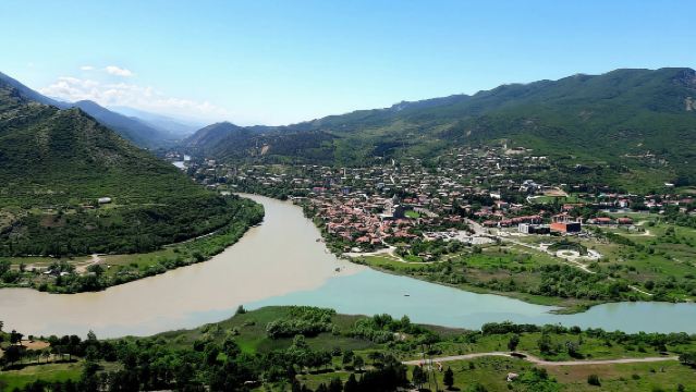 Zhinvali Reservoir + Gudauri Viewpoint + Ananuri Fortress Complex + Aragvi + Holy Trinity Church