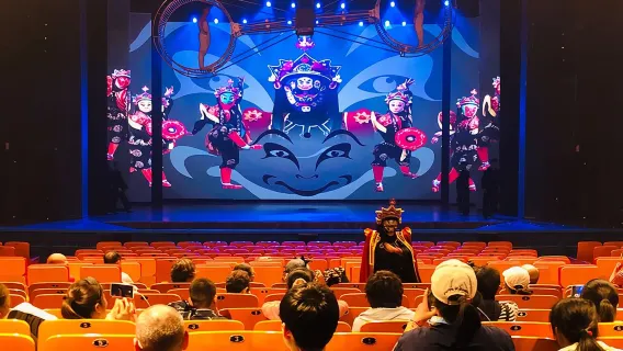 Red Theatre Beijing Acrobatics Show Ticket