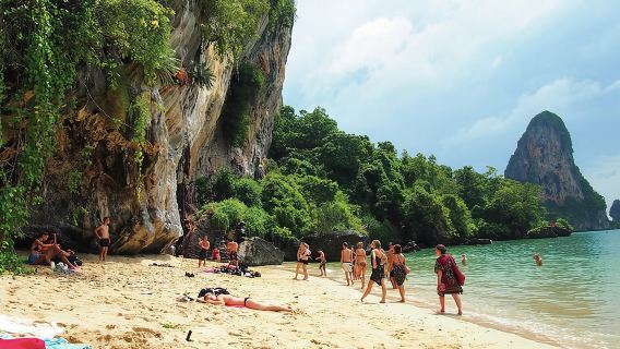 Full-Day Rock Climbing Course at Railay Beach by King Climbers from Krabi