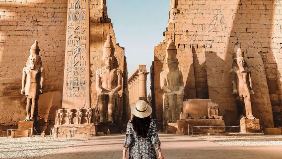 Tour privato di un giorno intero a Luxor: scopri la sponda orientale e occidentale del Nilo