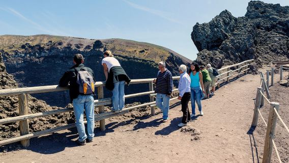 Mount Vesuvius: Fast Track Ticket + Roundtrip Transport from Pompeii