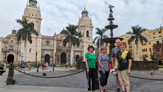 Lima City, Central Market & Catacombs Tour (Pick-up & Drop Off)
