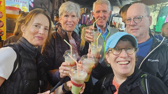 Visite gastronomique à pied de 3 heures à Marrakech