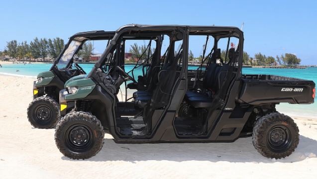 Side By Side Beach Buggy Rentals in Nassau Bahamas